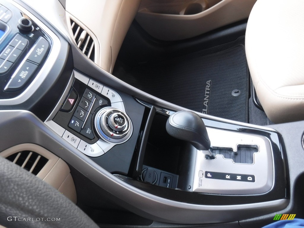 2013 Elantra GLS - Desert Bronze / Beige photo #17