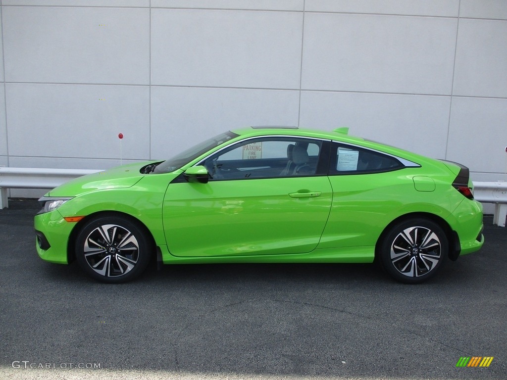 Energy Green Pearl 2017 Honda Civic EX-T Coupe Exterior Photo #139195369