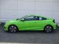 Energy Green Pearl 2017 Honda Civic EX-T Coupe Exterior