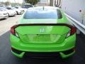 2017 Energy Green Pearl Honda Civic EX-T Coupe  photo #4