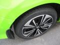 2017 Energy Green Pearl Honda Civic EX-T Coupe  photo #6