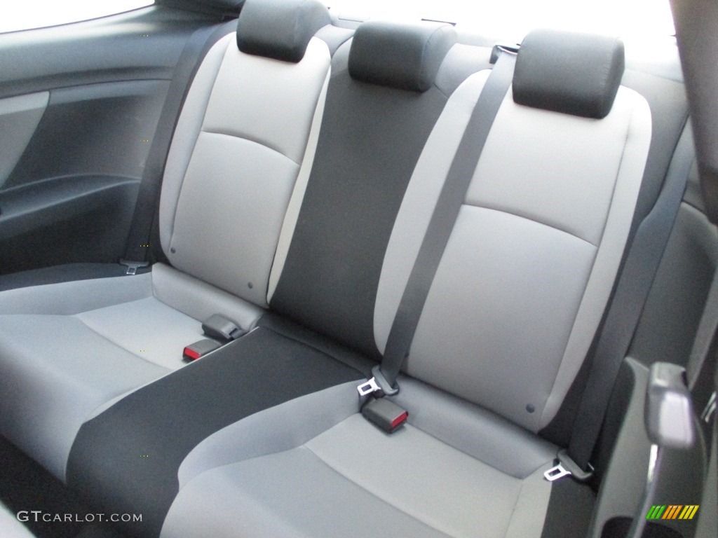 2017 Honda Civic EX-T Coupe Rear Seat Photos
