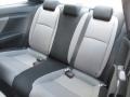 Black/Gray 2017 Honda Civic EX-T Coupe Interior Color