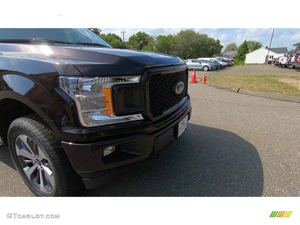 2020 F150 STX SuperCab 4x4 - Magma Red / Medium Earth Gray photo #27