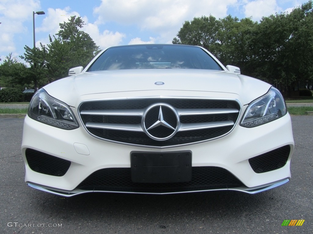 2014 E 350 Sport Sedan - designo Magno Cashmere White / Black photo #4