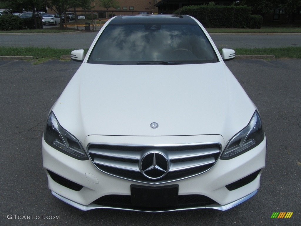 2014 E 350 Sport Sedan - designo Magno Cashmere White / Black photo #5