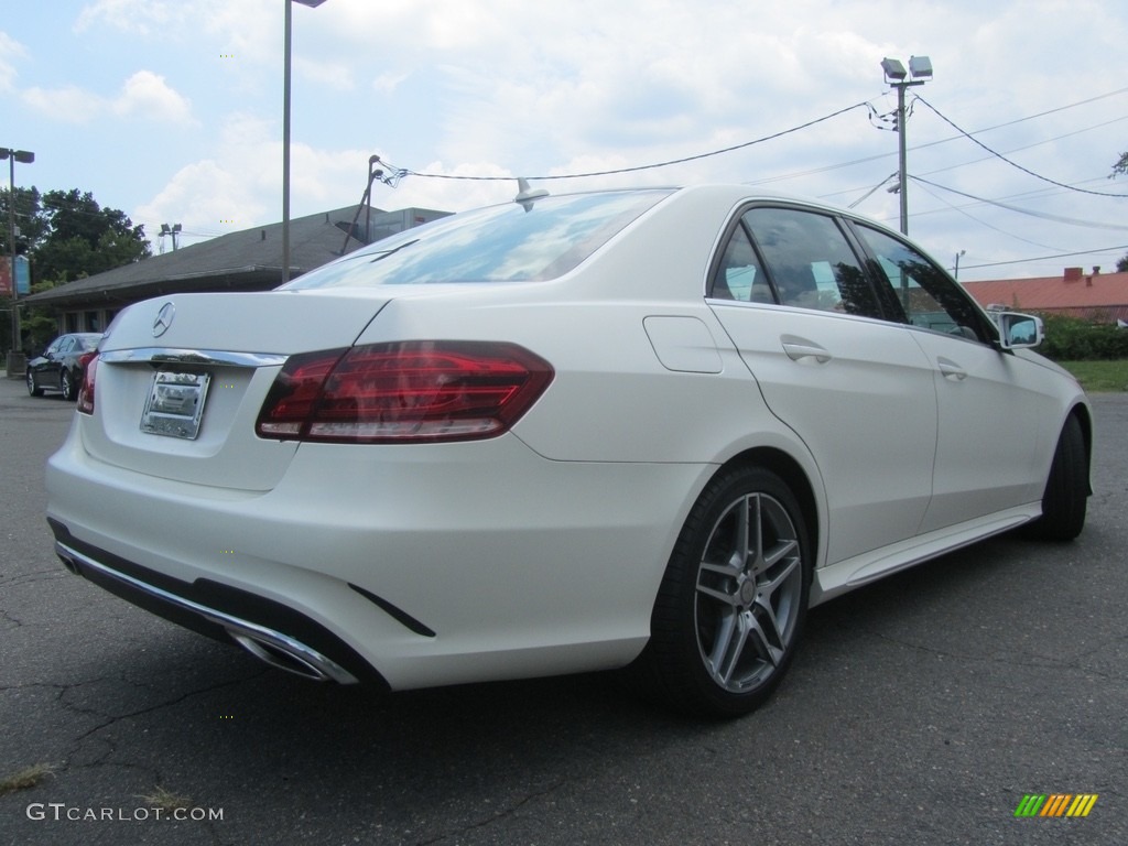 2014 E 350 Sport Sedan - designo Magno Cashmere White / Black photo #10