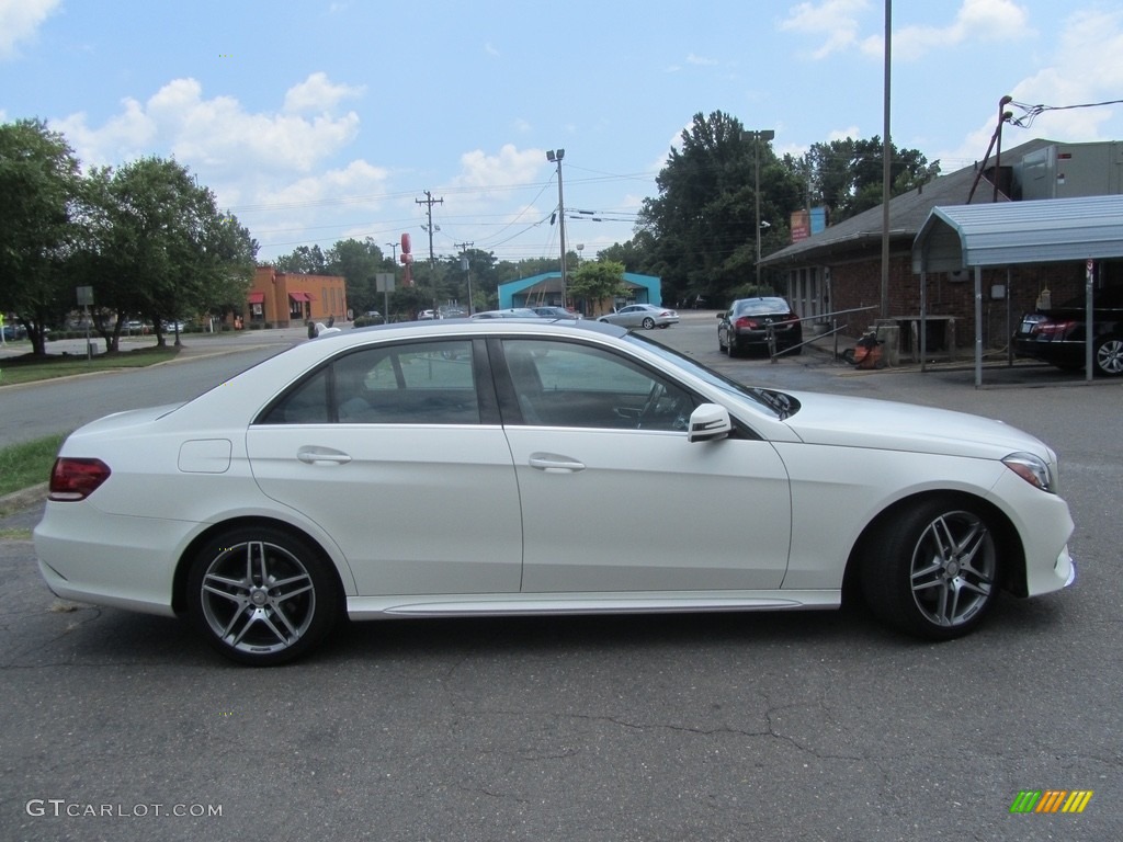 2014 E 350 Sport Sedan - designo Magno Cashmere White / Black photo #11