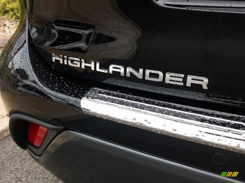 2020 Highlander Limited AWD - Midnight Black Metallic / Black photo #38