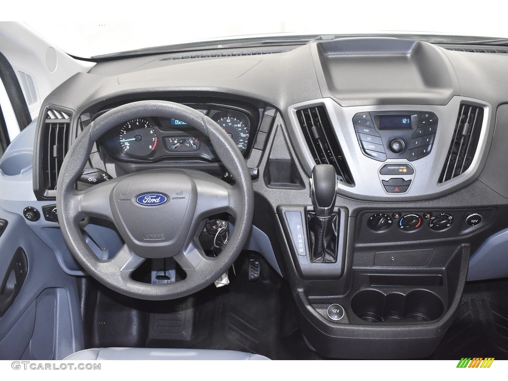 2018 Ford Transit Van 250 MR Long Charcoal Black Dashboard Photo #139196920