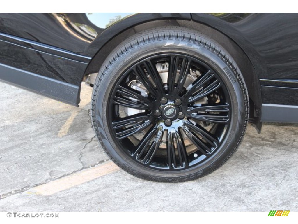 2020 Range Rover HSE - Santorini Black Metallic / Ebony photo #11