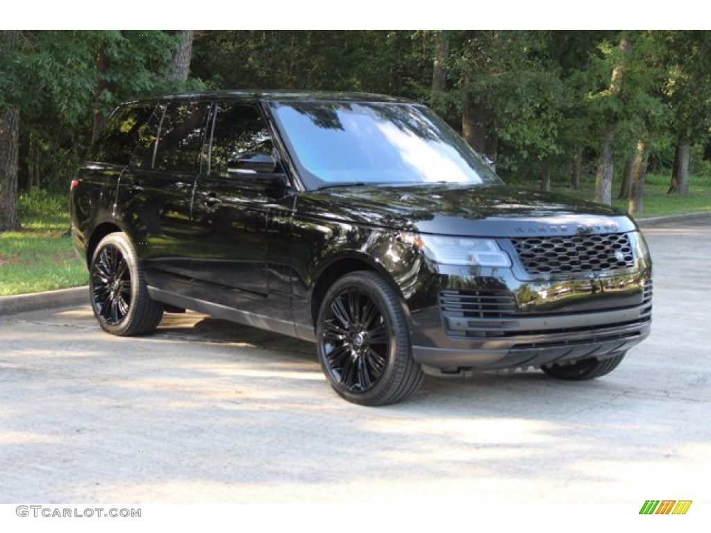 2020 Range Rover HSE - Santorini Black Metallic / Ebony photo #14