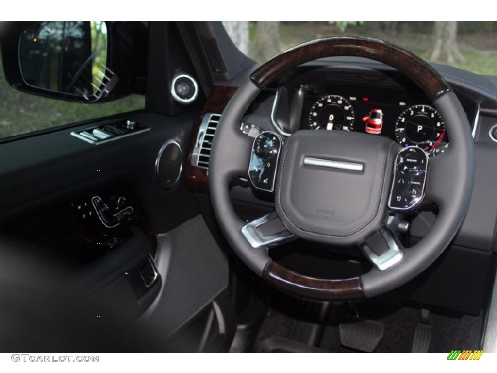 2020 Range Rover HSE - Santorini Black Metallic / Ebony photo #31