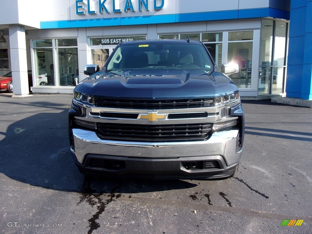 2020 Silverado 1500 LT Crew Cab 4x4 - Northsky Blue Metallic / Jet Black photo #2