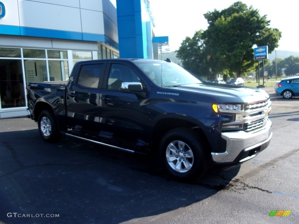 2020 Silverado 1500 LT Crew Cab 4x4 - Northsky Blue Metallic / Jet Black photo #3