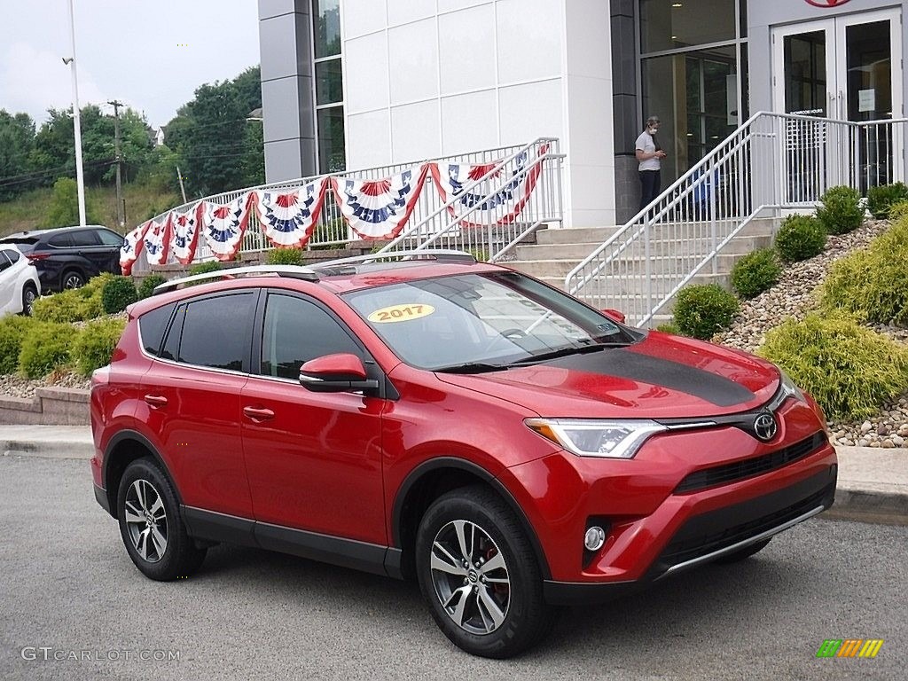 Barcelona Red Metallic Toyota RAV4