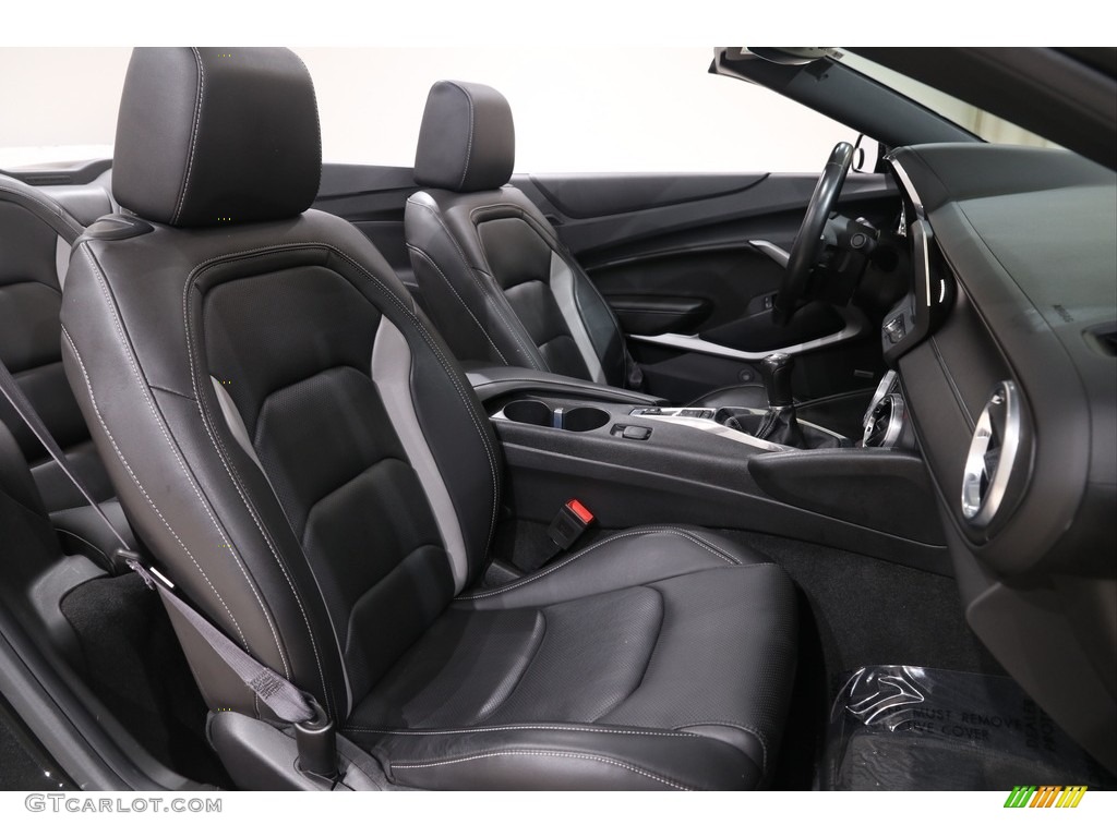 2017 Chevrolet Camaro LT Convertible Front Seat Photo #139200802