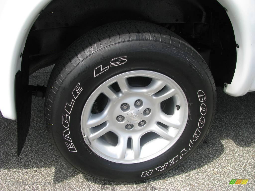 2002 Dakota Sport Regular Cab - Bright White / Dark Slate Gray photo #4