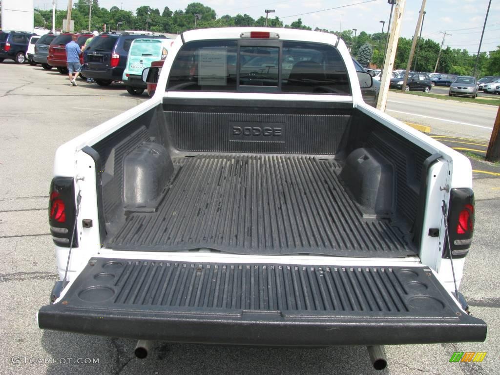 2002 Dakota Sport Regular Cab - Bright White / Dark Slate Gray photo #6