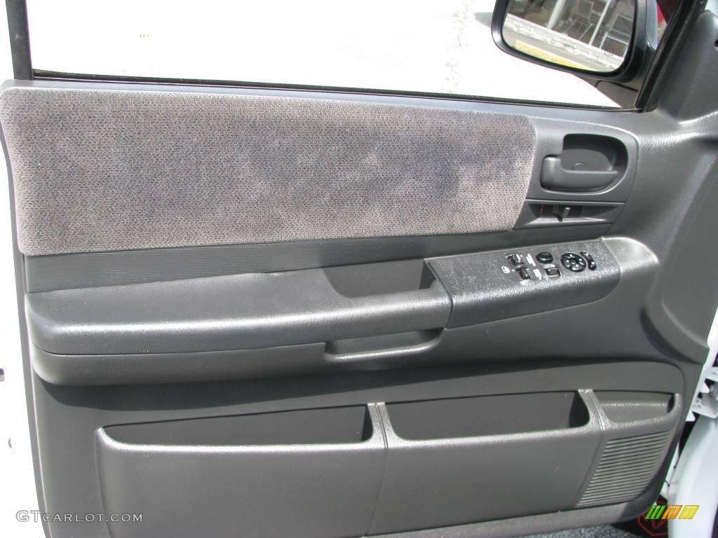 2002 Dakota Sport Regular Cab - Bright White / Dark Slate Gray photo #9