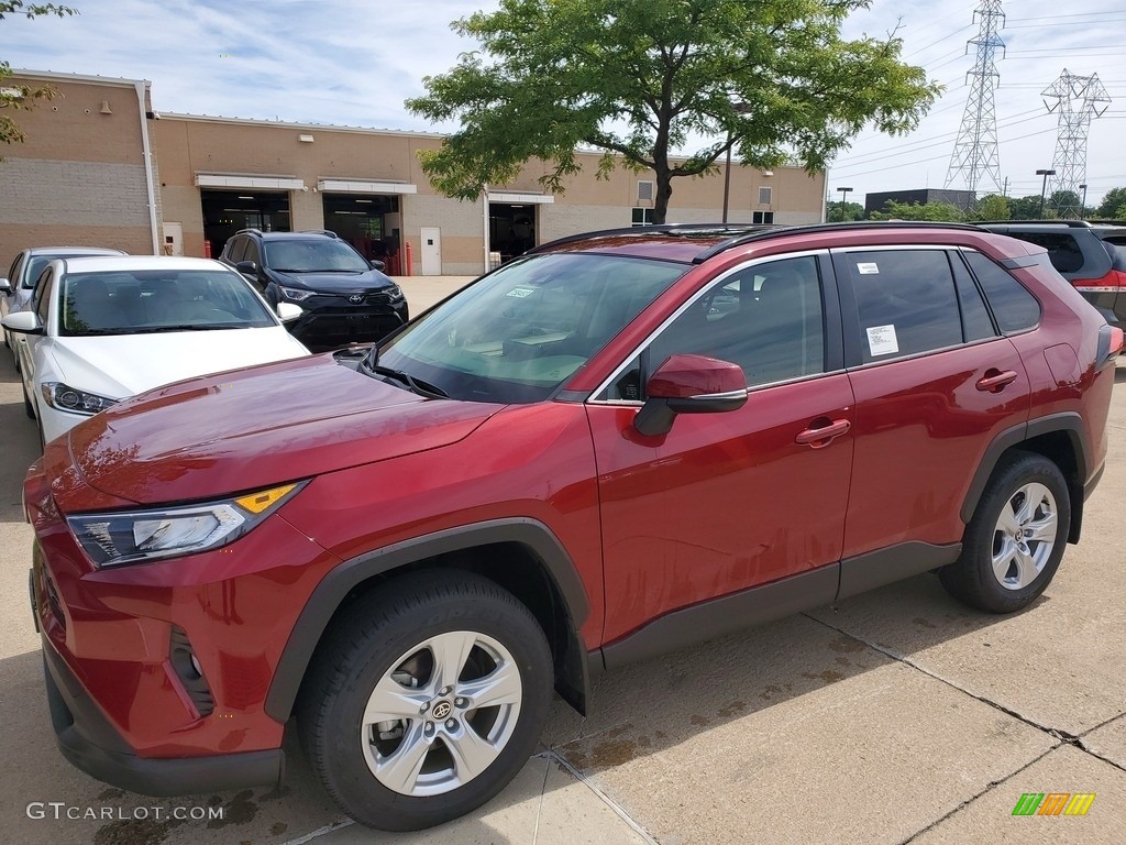 Ruby Flare Pearl 2020 Toyota RAV4 XLE AWD Exterior Photo #139203075