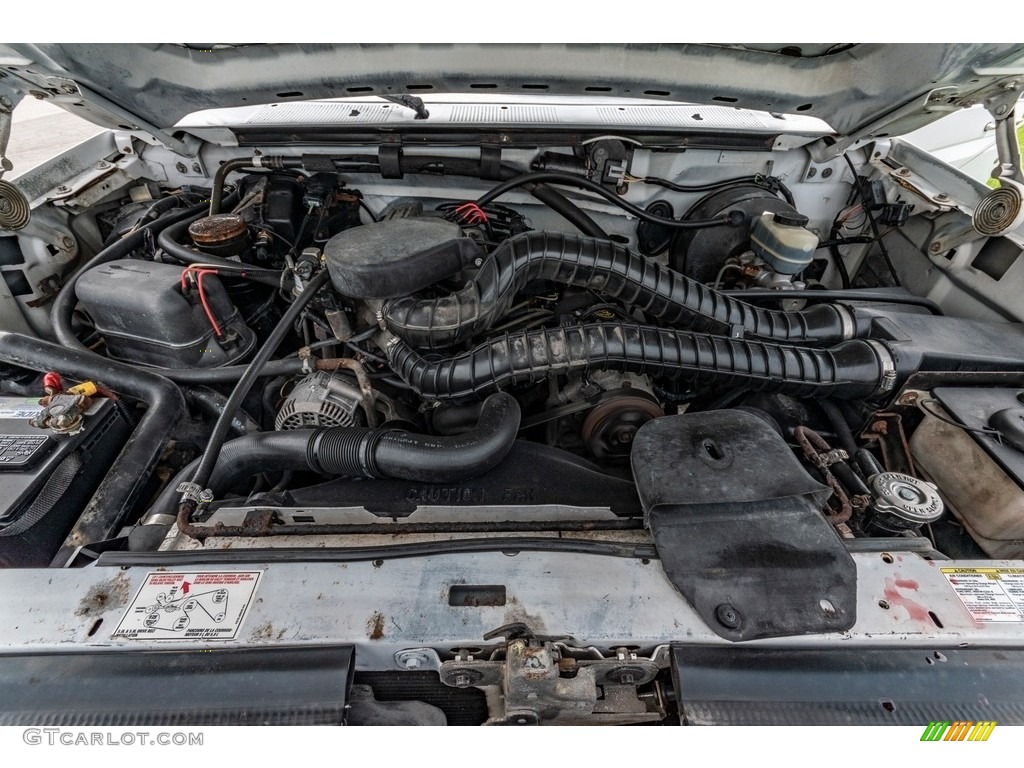 1997 Ford F250 XLT Regular Cab 5.8 Liter OHV 16-Valve V8 Engine Photo #139203204