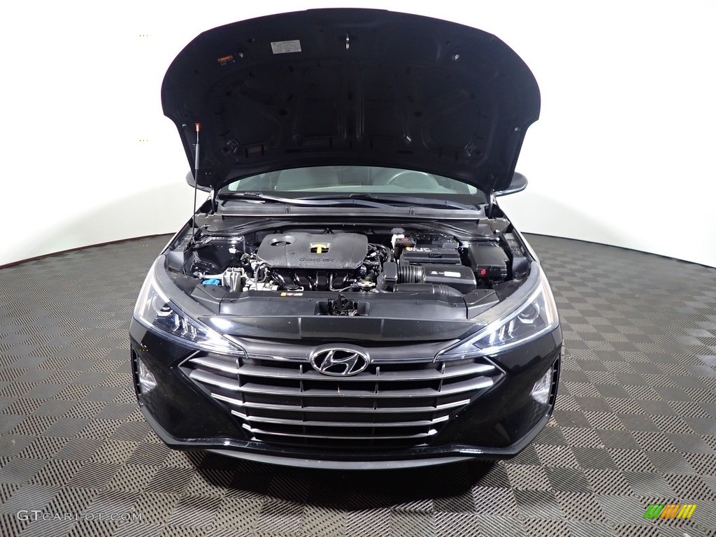 2019 Elantra SE - Phantom Black / Black photo #34