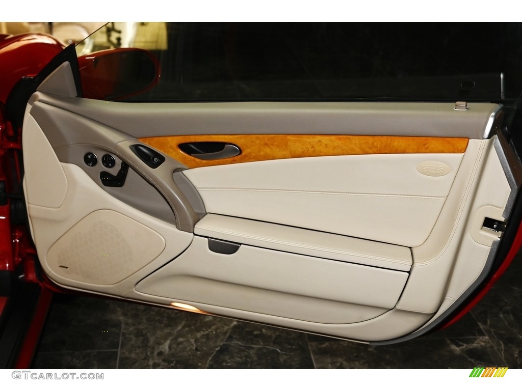 2007 SL 550 Roadster - Mars Red / Java photo #15