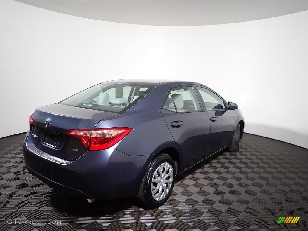2017 Corolla LE - Falcon Gray Metallic / Black photo #6