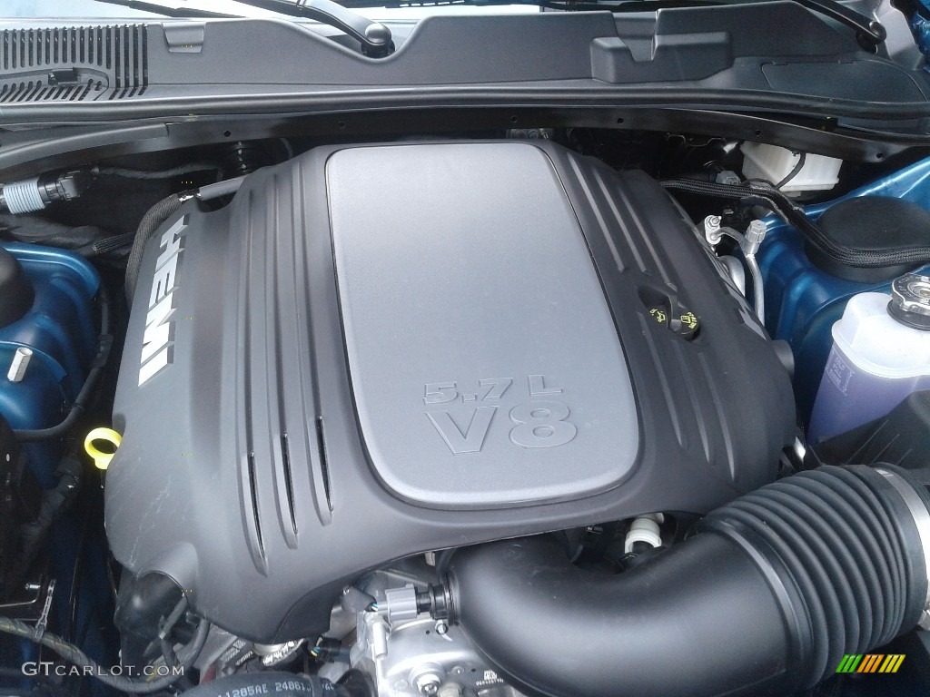 2020 Dodge Challenger R/T 5.7 Liter HEMI OHV 16-Valve VVT MDS V8 Engine Photo #139206039