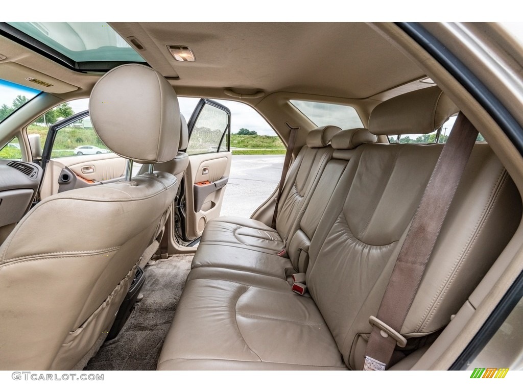 2001 RX 300 AWD - Burnished Gold Metallic / Ivory photo #22