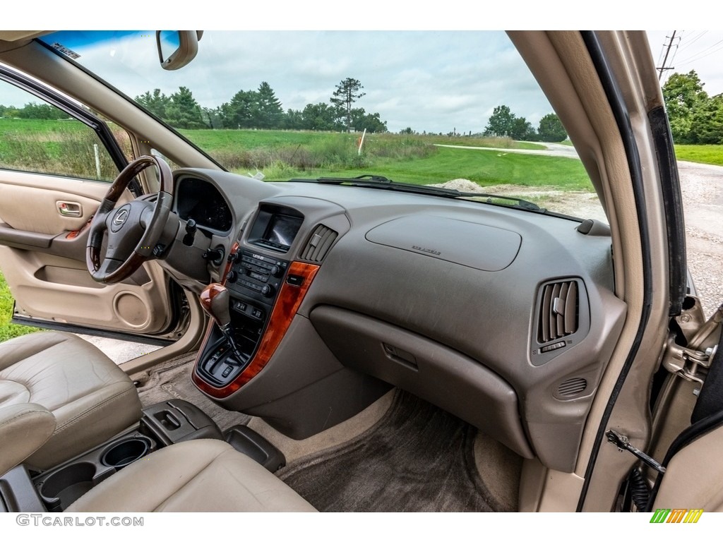 2001 RX 300 AWD - Burnished Gold Metallic / Ivory photo #27