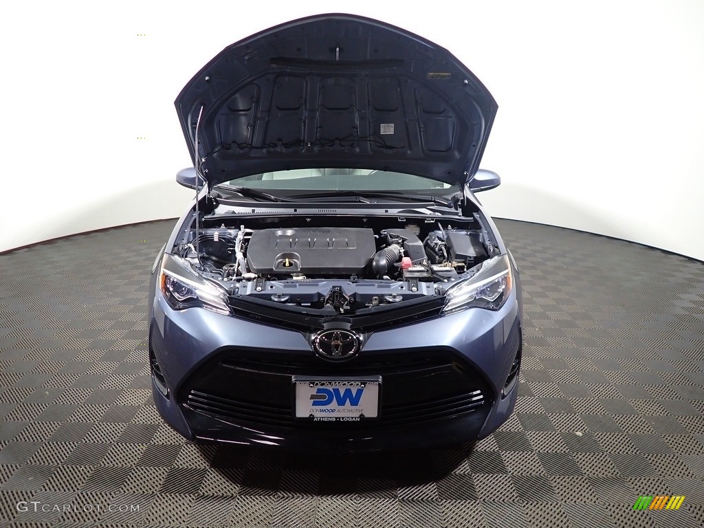 2017 Corolla LE - Falcon Gray Metallic / Black photo #32