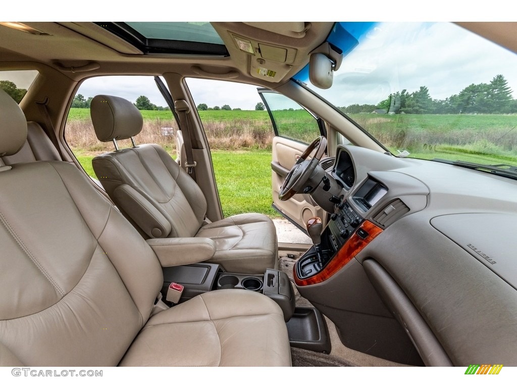 2001 RX 300 AWD - Burnished Gold Metallic / Ivory photo #28