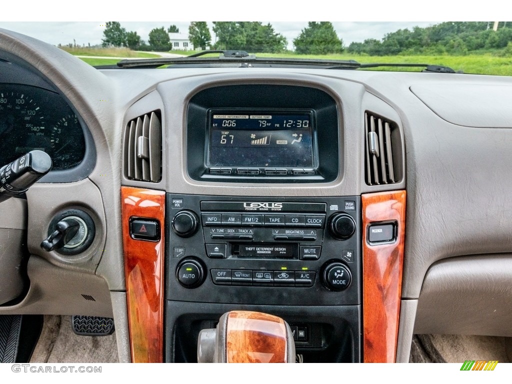 2001 RX 300 AWD - Burnished Gold Metallic / Ivory photo #31