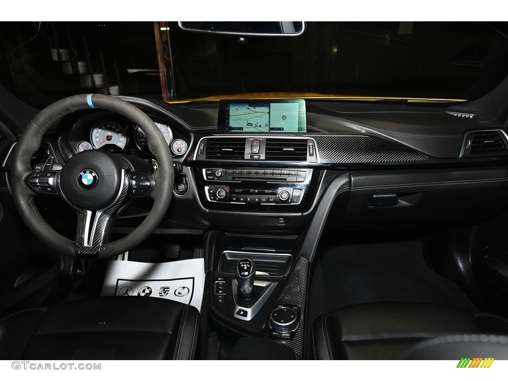 2017 BMW M3 Sedan Black Dashboard Photo #139206837