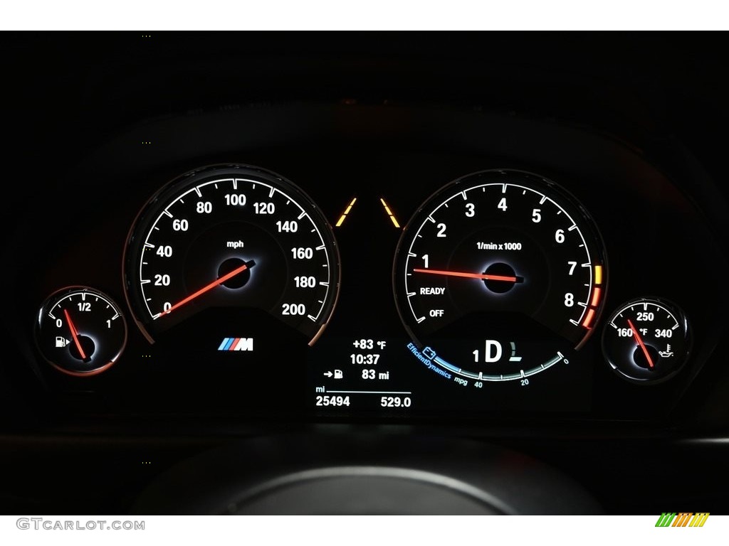 2017 BMW M3 Sedan Gauges Photo #139206885