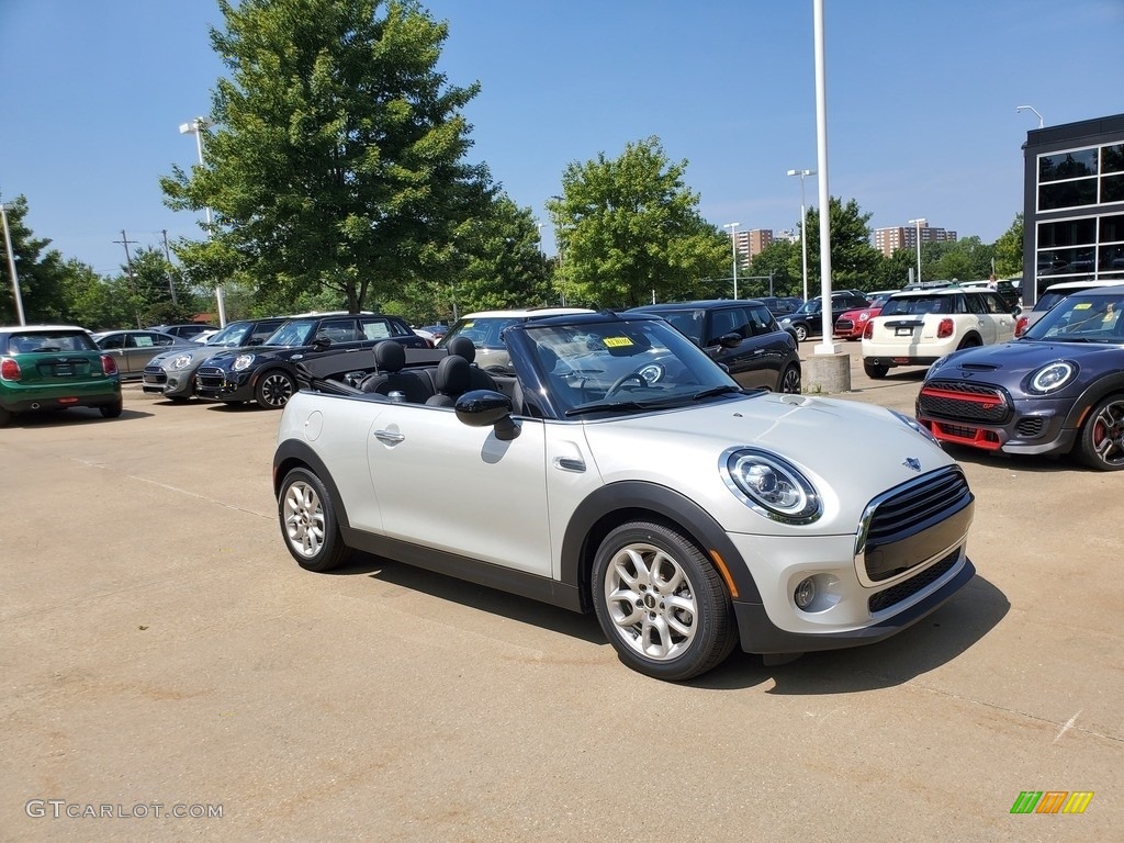 White Silver Metallic 2021 Mini Convertible Cooper Exterior Photo #139207902