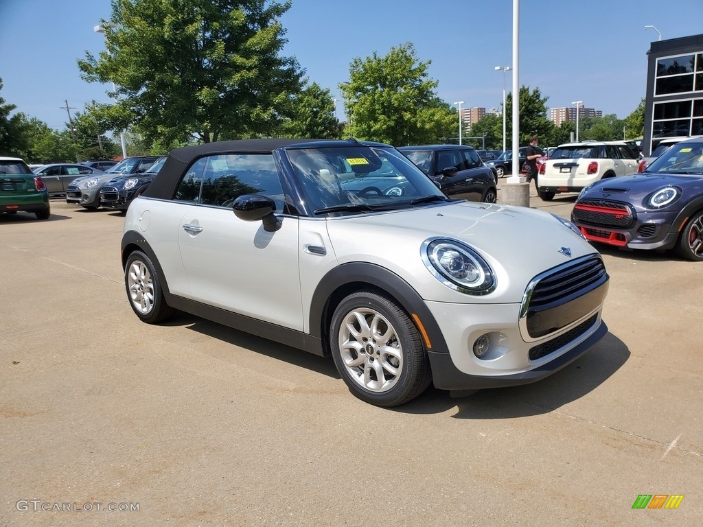 White Silver Metallic 2021 Mini Convertible Cooper Exterior Photo #139207932