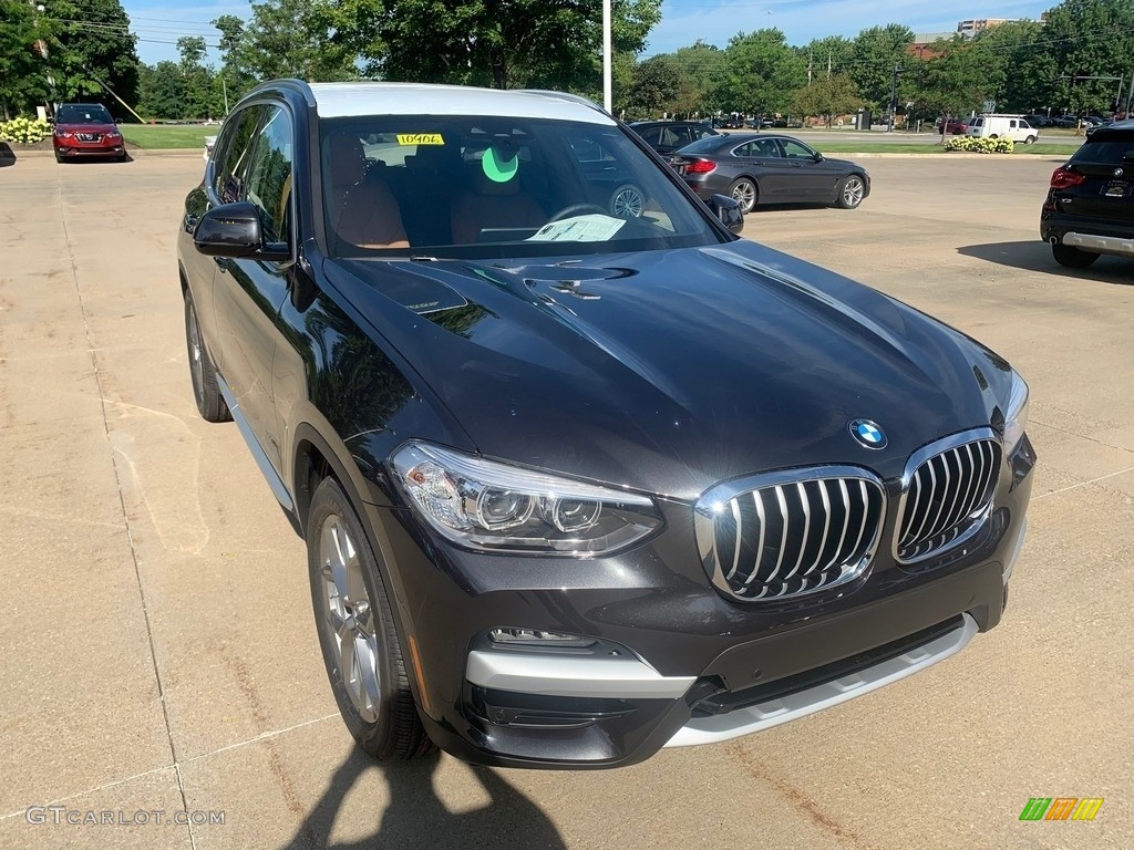 2021 X3 xDrive30i - Dark Graphite Metallic / Cognac photo #1