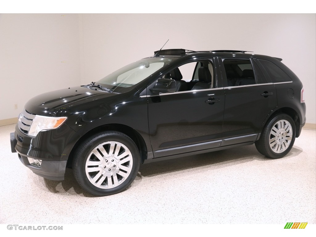 2008 Edge Limited AWD - Black / Charcoal photo #3