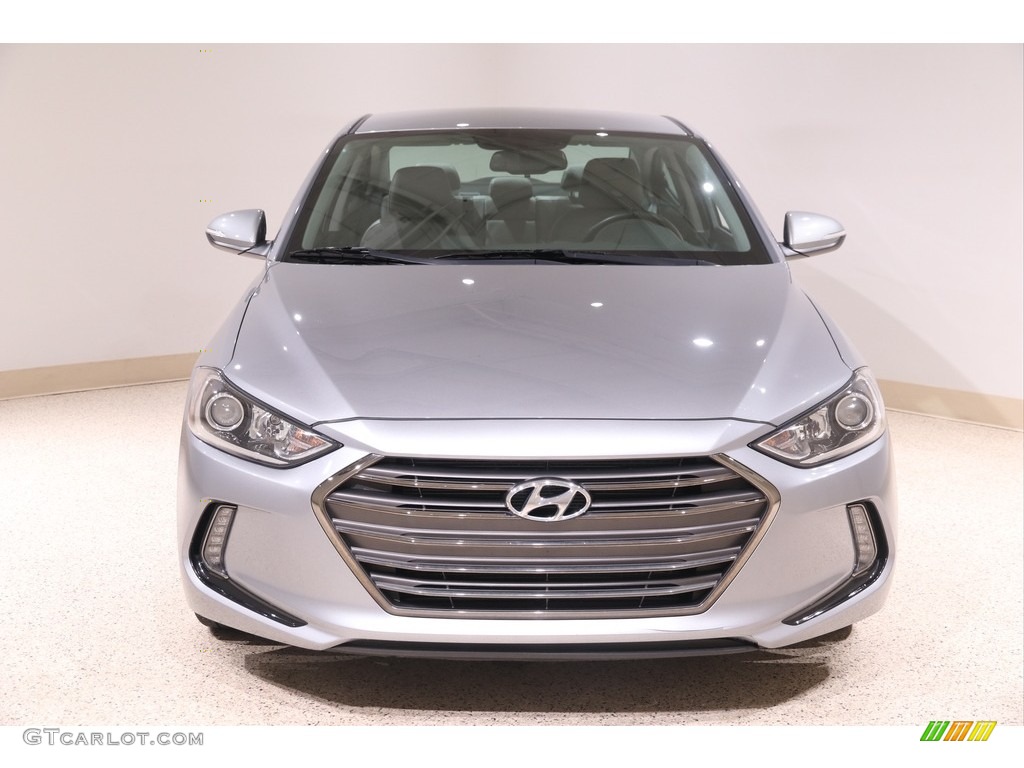 2017 Elantra Limited - Silver / Gray photo #2