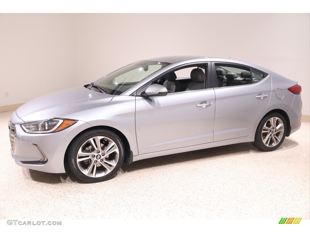 Silver 2017 Hyundai Elantra Limited Exterior Photo #139208481