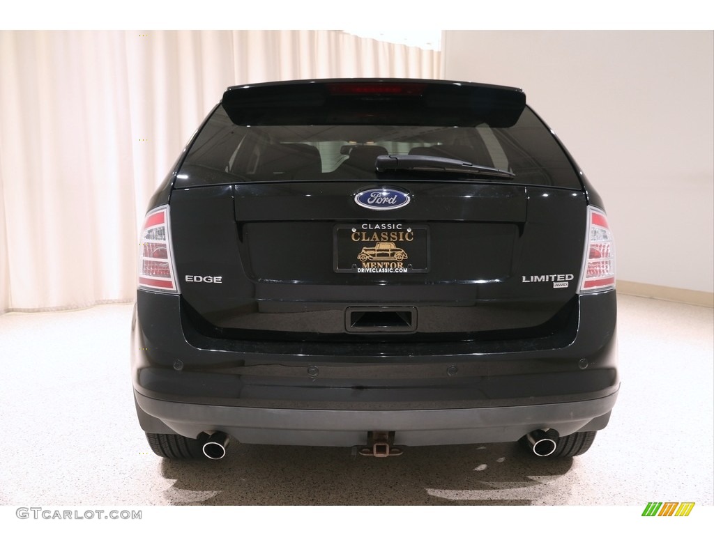 2008 Edge Limited AWD - Black / Charcoal photo #19