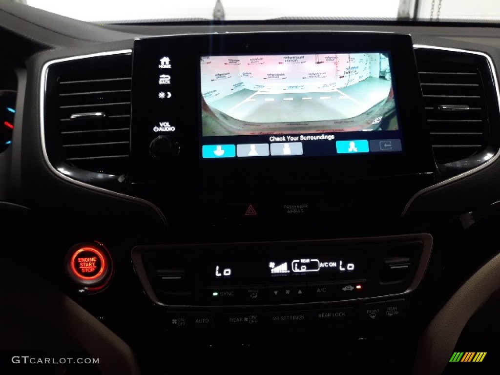 2021 Pilot Touring AWD - Deep Scarlet Pearl / Beige photo #14