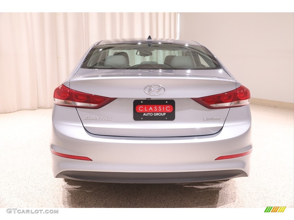 2017 Elantra Limited - Silver / Gray photo #18