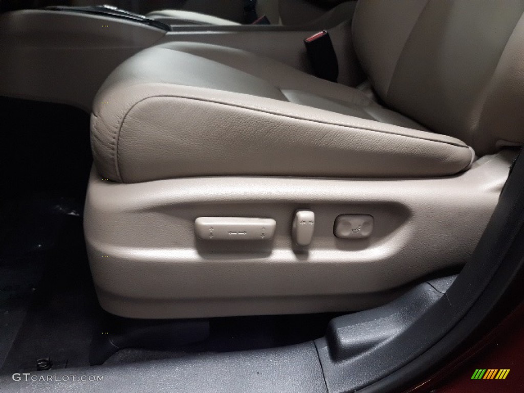 2021 Pilot Touring AWD - Deep Scarlet Pearl / Beige photo #22