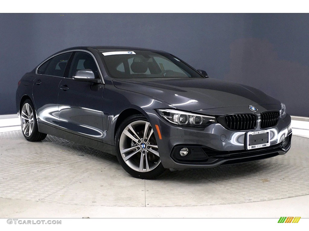 2018 4 Series 430i Gran Coupe - Mineral Grey Metallic / Black photo #36