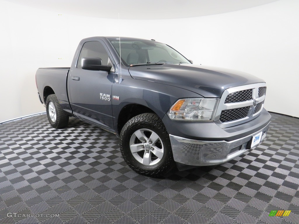 2014 1500 Express Regular Cab 4x4 - Mineral Gray Metallic / Black/Diesel Gray photo #2