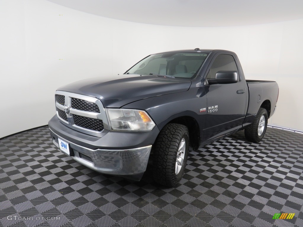 2014 1500 Express Regular Cab 4x4 - Mineral Gray Metallic / Black/Diesel Gray photo #7